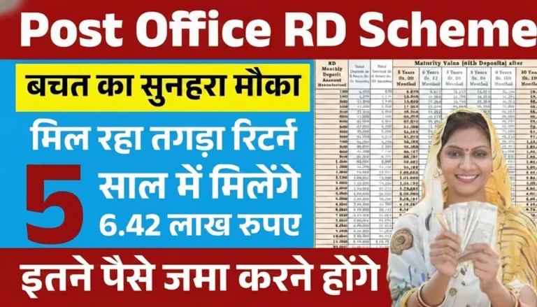 Post Office RD Scheme