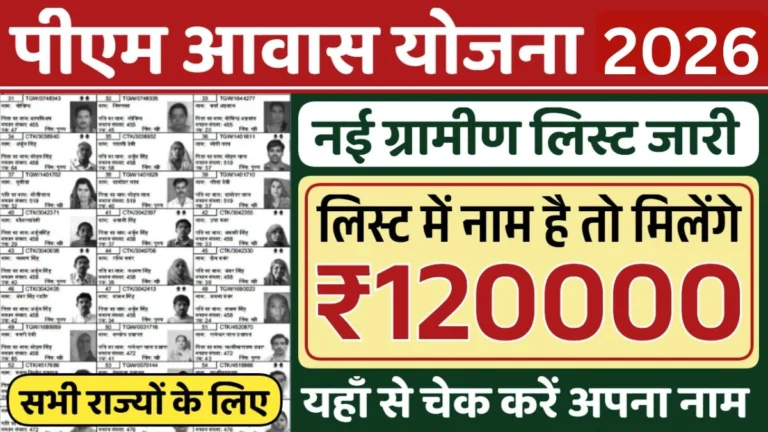 PM Awas Yojana Gramin List